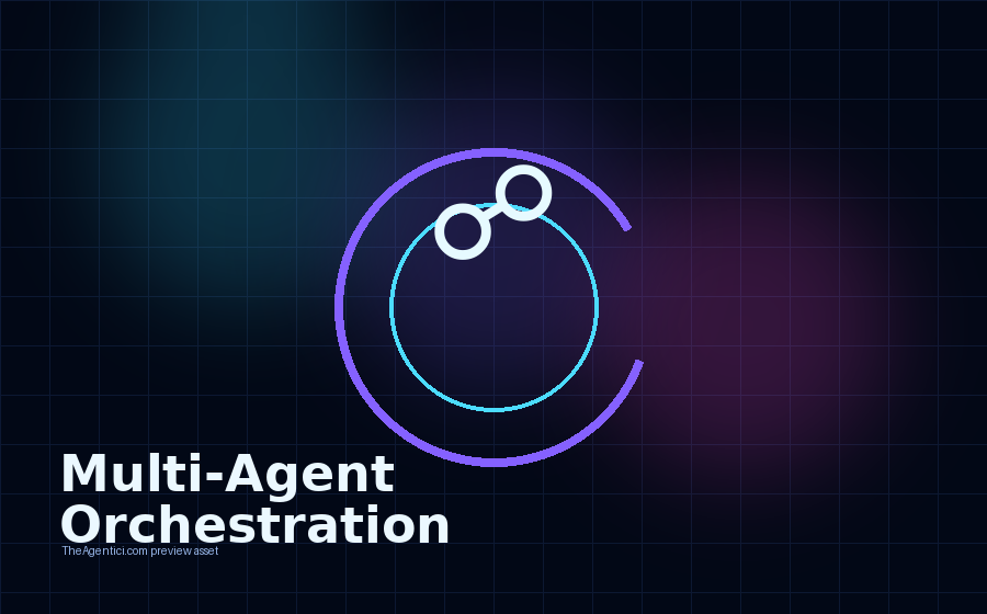 Multi-agent orchestration graphic